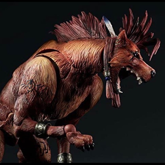 FF7 Advent Children Red XIII Nanaki Play Arts Kai - Picture 2 of 8